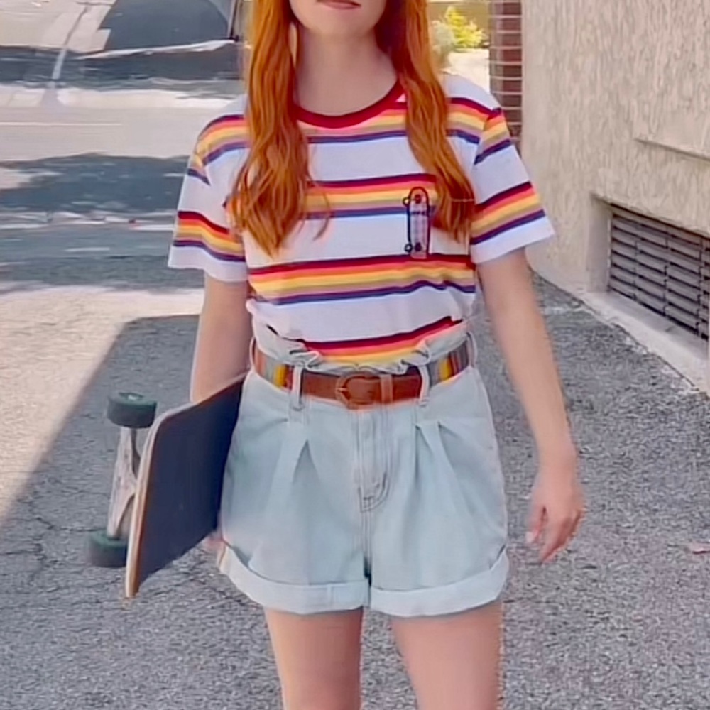 BDG paperbag shorts - Max Mayfield season 3